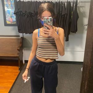 Rainbow tank ribbed !